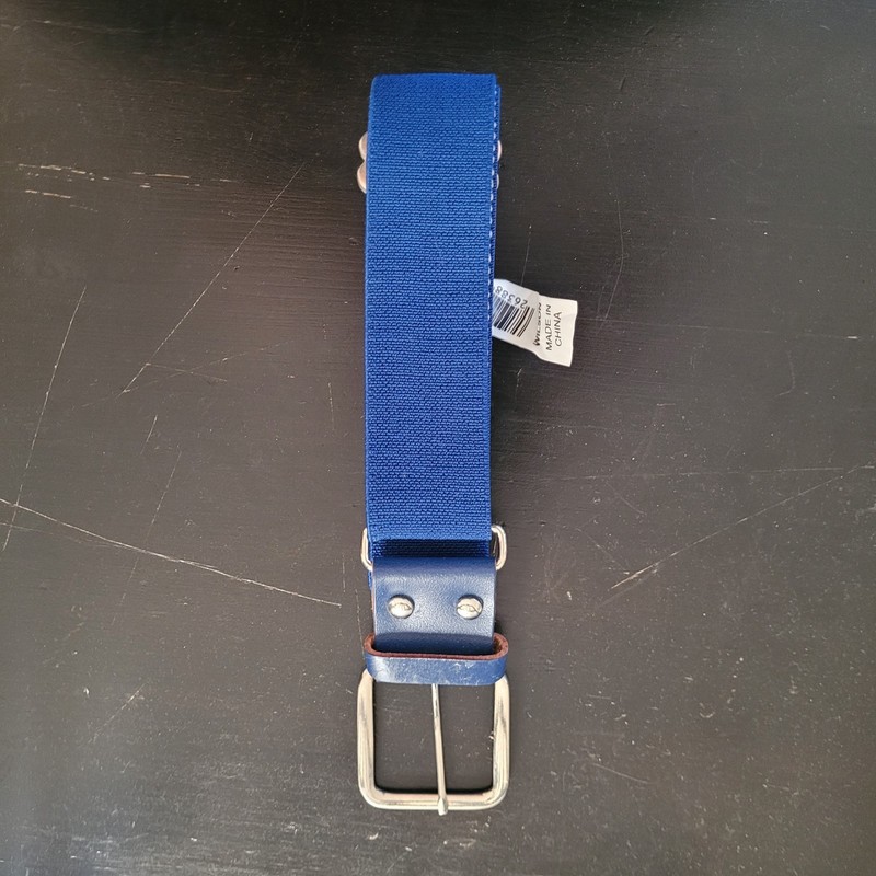 Wilson Adult Baseball/Softball Elastic Belt Royal Blue 