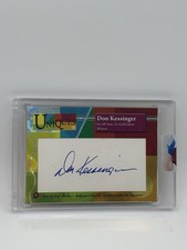 2025 Don Kessinger Autographed 1/1 UNIQUES