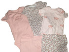 JC !WOW! 0-3M Carter's 5 piece Pink Floral Bodysuits & Pants Leggings Set — photo 2