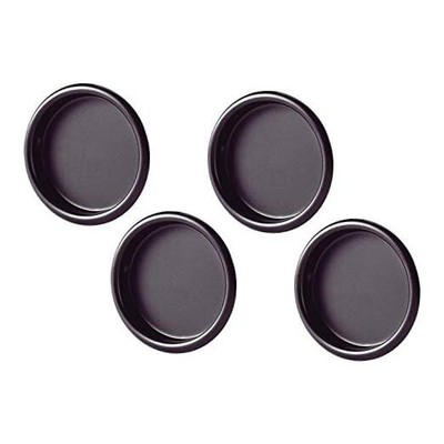 Nuk3y Easy Snap in Closet Door Finger Pull, 2-1/8'', 4-Pack (Oiled Rubbed 