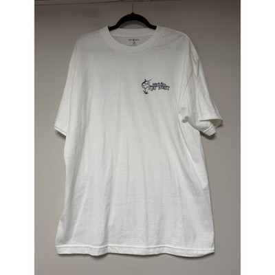 Del Sol Key West Graphic T-Shirt Mens Large White Excellent Florida Key Souvenir