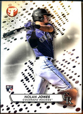 2023 Topps Pristine #78 Nolan Jones RC Colorado Rockies