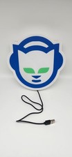 Napster LED Wall Light Retro Music Sign USB P...