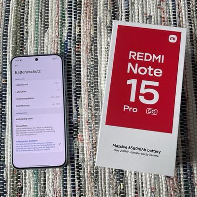 Redmi Note 15 Pro 5G Smartphone 256GB Speicher 8GB RAM Blau