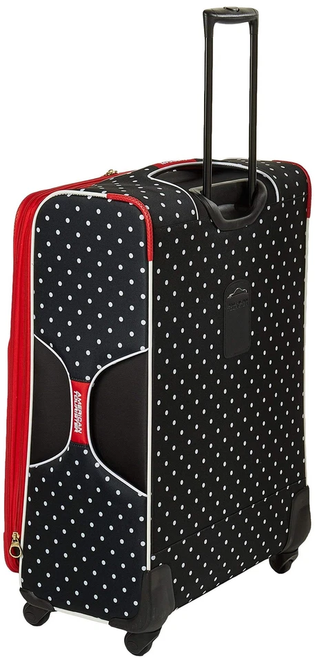 Equipaje Lado Suave Disney con Ruedas Giratorias, Arco Rojo Minnie Mouse, La... Foto 3 de 4