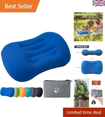 Leichtes ergonomisches aufblasbares Campingkissen - kompakt & reisefreundlich