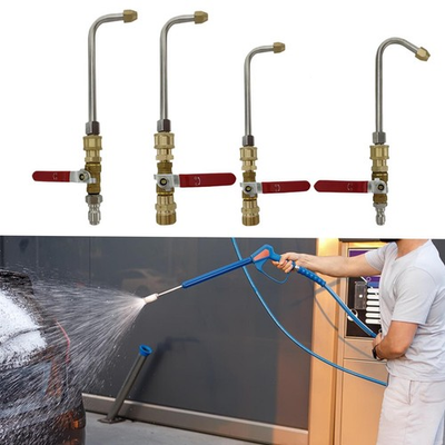 #ad #ad Pressure Washer Hose Valve Wand Easy to Install Professional Attachment $24.43