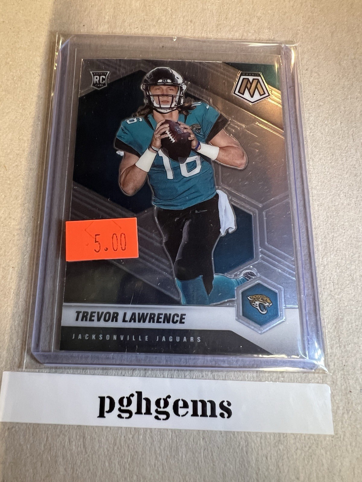 2021 Panini Mosaic #301 Trevor Lawrence JAGUARS RC