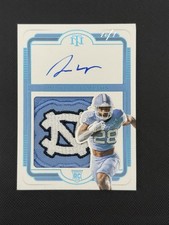 Panini 2025 National Treasures Omarion Hampton Rookie Patch Auto 1/1 #108