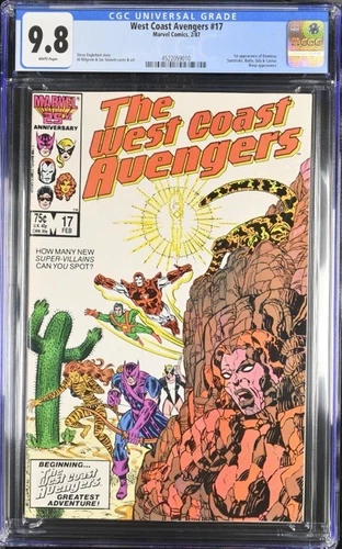 West Coast Avengers #17 CGC 9.8 (NM/M) High Grade