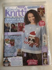 Simply Knitting Magazine Issue 218 Winter 2021 Christmas 365 Designs  Ideas