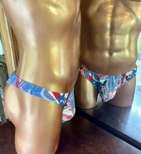 3X American Pinup, Thong Bikini made in the USA MaryAngel Boutique Starwearus