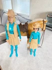 1960s "Best of the West" Johnny West Series Jane, Janice figures and horse