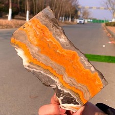 372G Natural Bumblebee Ocean Jasper Quartz Crystal Specimen Healing