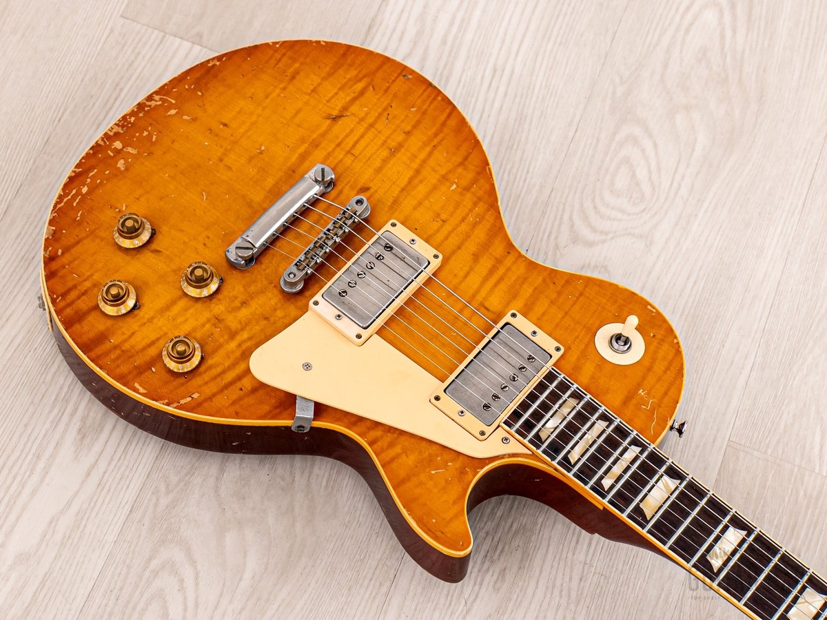 1980 Tokai Love Rock LS-200 Flame Top Burst Vintage Guitar w