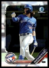 Bo Bichette 2019 Bowman Chrome #BCP-234 Toronto Blue Jays FREE SHIP AutographDen