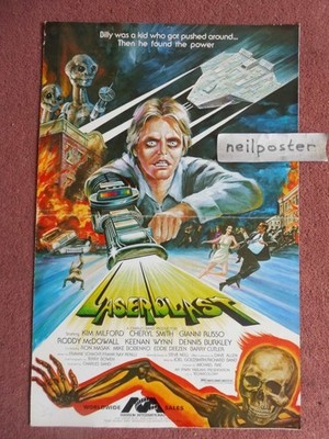 LASERBLAST (1978) US press book SCIENCE FICTION, ALIENS
