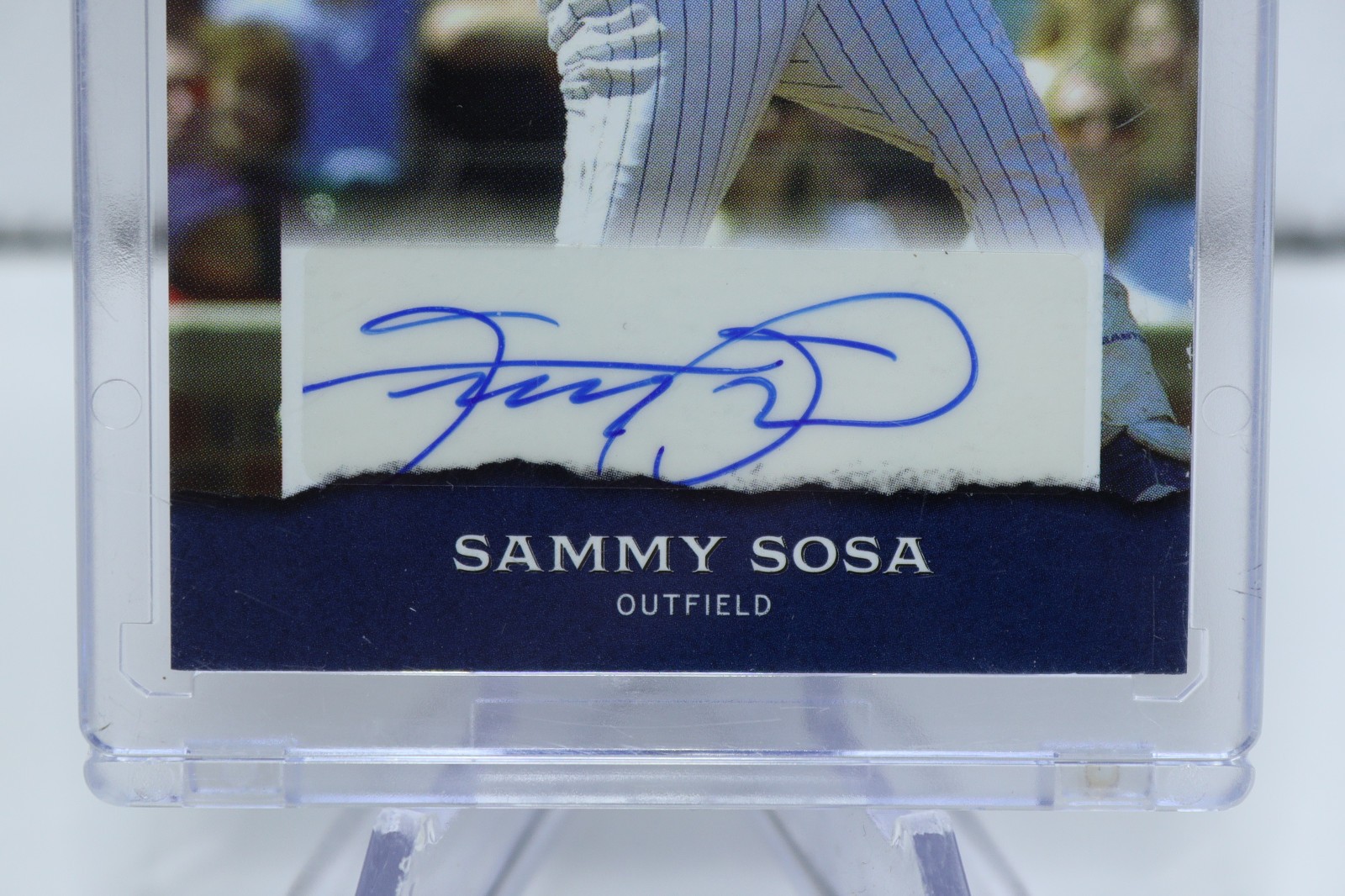 2022 Pro Set Leaf, Sammy Sosa, 5/7 AUTO #PSA-SS1 view 2