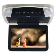 Audiovox VODP10 Overhead Monitors + 2 Wireless Headphones DVD Players + Bezels