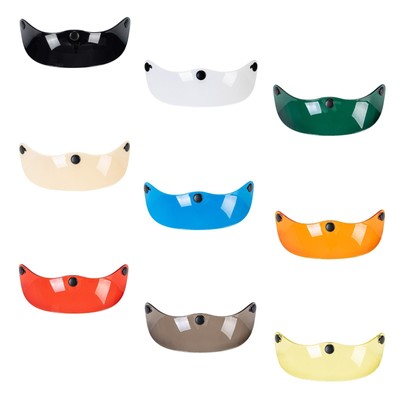 Motorradhelm Visier Peak Shield Sonnenschutz Schutz für 3/4 Helme