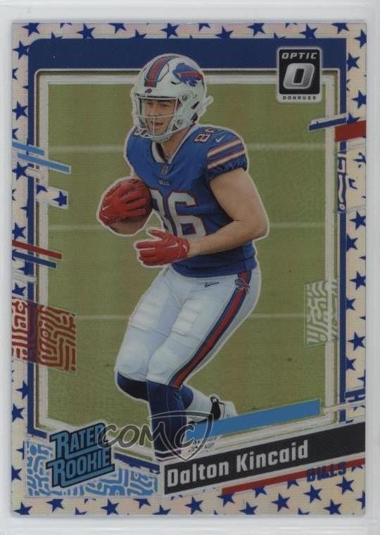2023 Panini Donruss Optic Rated Stars Prizm Dalton Kincaid #211 Rookie RC