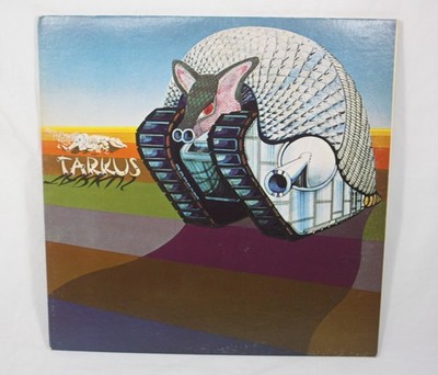 Emerson, Lake & Palmer Tarkus LP Rare Pink Cotillion Label 1971