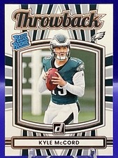2025 Panini Donruss - Rated Rookies Throwbacks Kyle McCord #10 (RC)