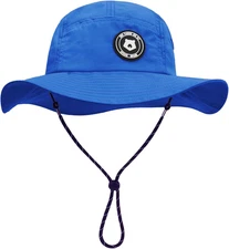 Children Waterproof Quick-Drying UPF 50+ Sun Hat,Toddler Kids Summer Wide Brim B