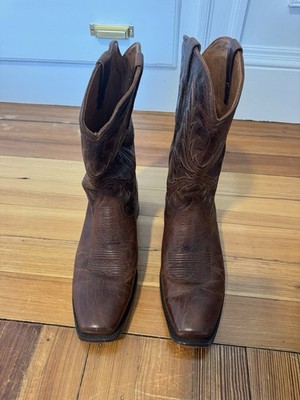 Ariat Benchmade Stilwell Saddle Brown Bison Size 13 EE