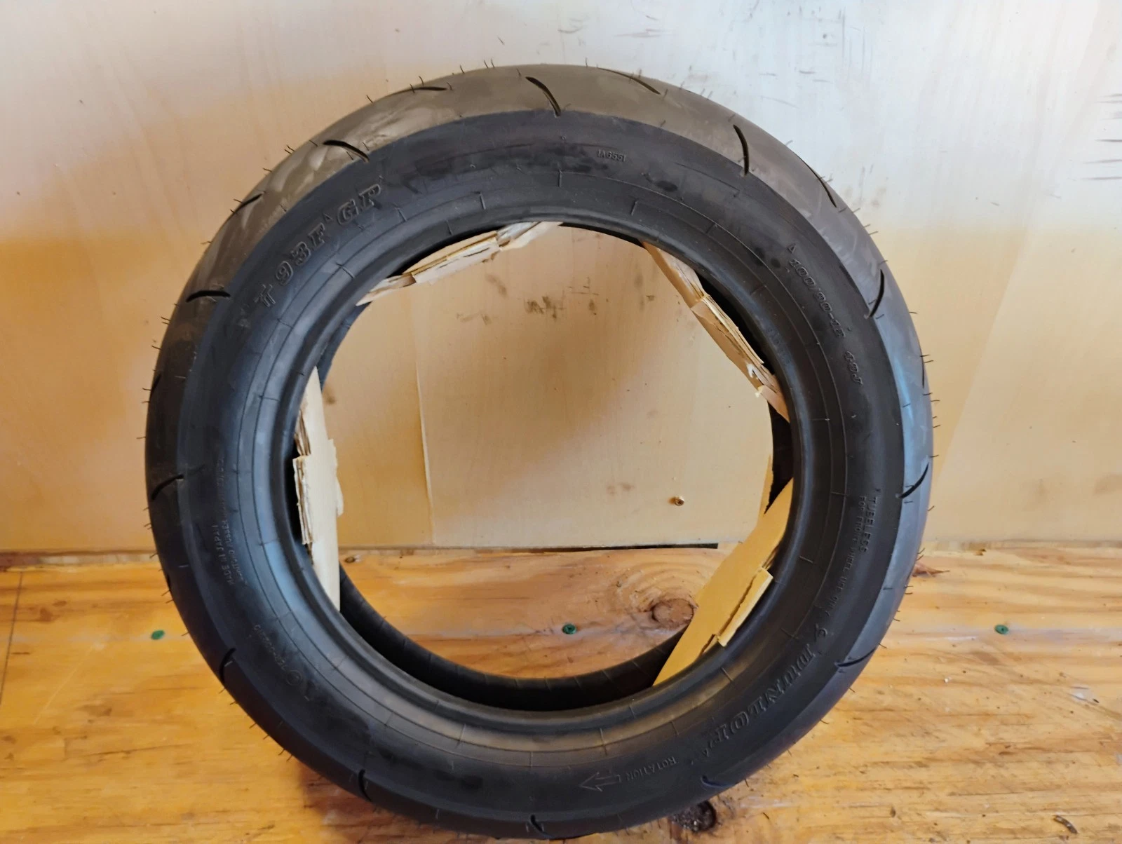 Dunlop TT93Gp Pro Scooter Tire, Front, 100/90-12 NOS NEW OLD STOCK READ BELOW