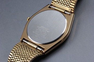 Vintage [Near MINT+] SEIKO Majesta 9533-7000 Gold Day/Date 35mm QZ