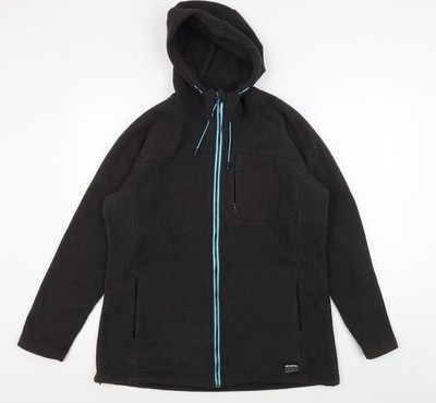 Basic-Jacke Unisex Erwachsene UK Größe 16 Plus All Terrain schwarz