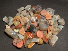 ~RW~ 4 LIBRAS de "JASPE Y ÁGATA" ~~ PIEDRAS CAÍDAS ~~ PECERAS/DECORATIVO