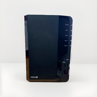 Synology DiskStation DS224+ 2-Bay NAS, LAN USB 3.0, Black Network Storage