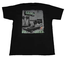In-N-Out Burger California Graphic Black Short Sleeve T-Shirt Size Large New