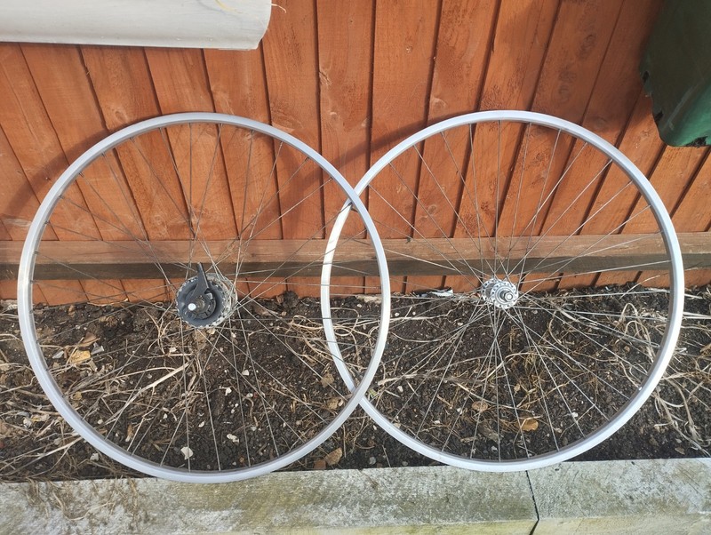 Shimano Nexus Inter 4 Speed Hub 700c Rigida Rims Cantilever Brake Calipers