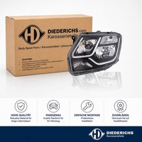 Hauptscheinwerfer Links Diederichs 4560183 FÜR Dacia Frontscheinwerfer