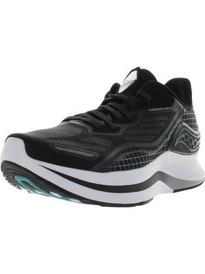 Saucony Womens Endorphin Shift 2 Shoes, Black and White, 7