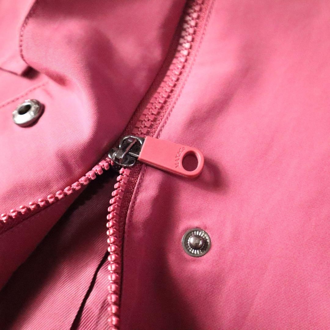 max Mara max&co Spring Hoodie Coat Jacket Blouson Women Size 38 Genuine image 8