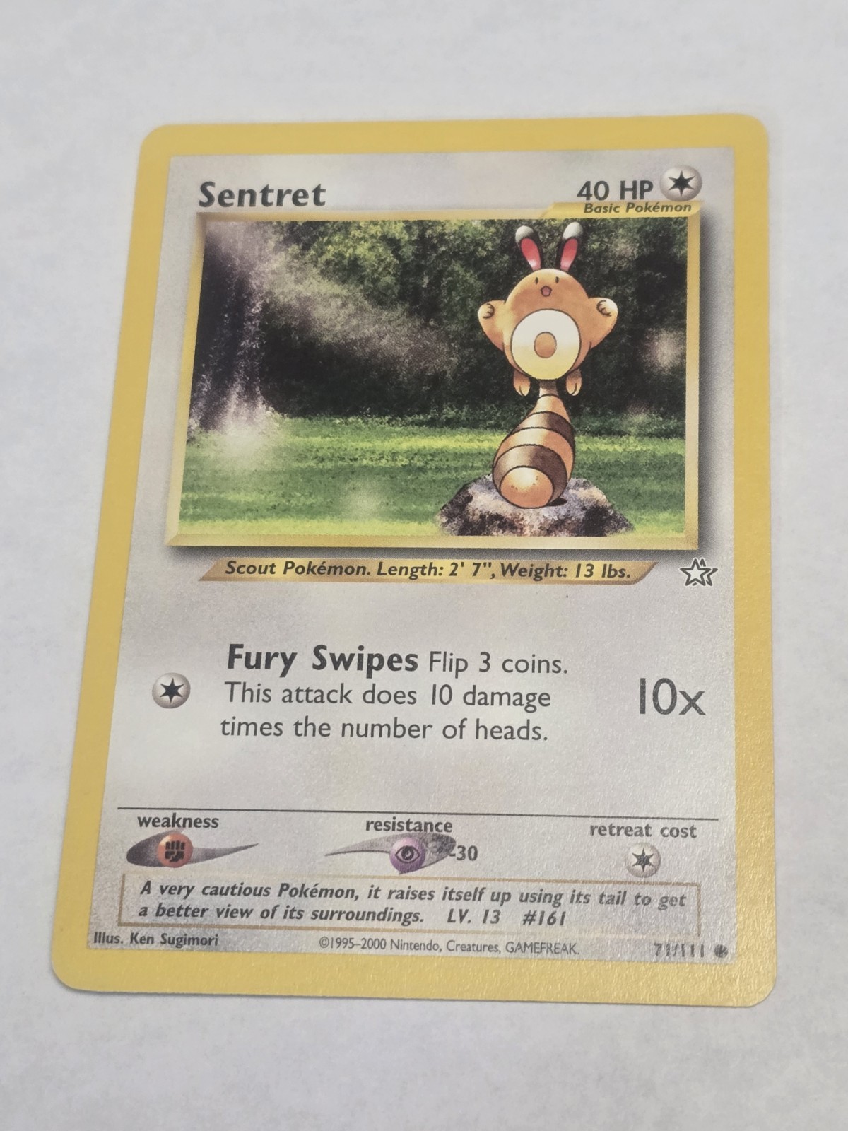 Sentret 71/111 Neo Genesis Regular. P34