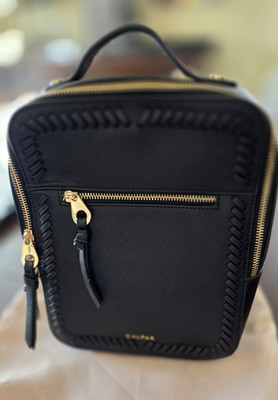Calpak Kaya Mini Backpack in Matte Black with Dust Bag