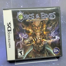 Orcs & Elves Nintendo DS 2007 RPG id Software EA Game & Case NO MANUAL