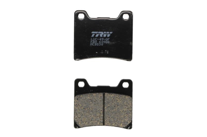 Plaquettes de frein TRW MCB530LF pour rénover le frein à disque de la RD 0.2