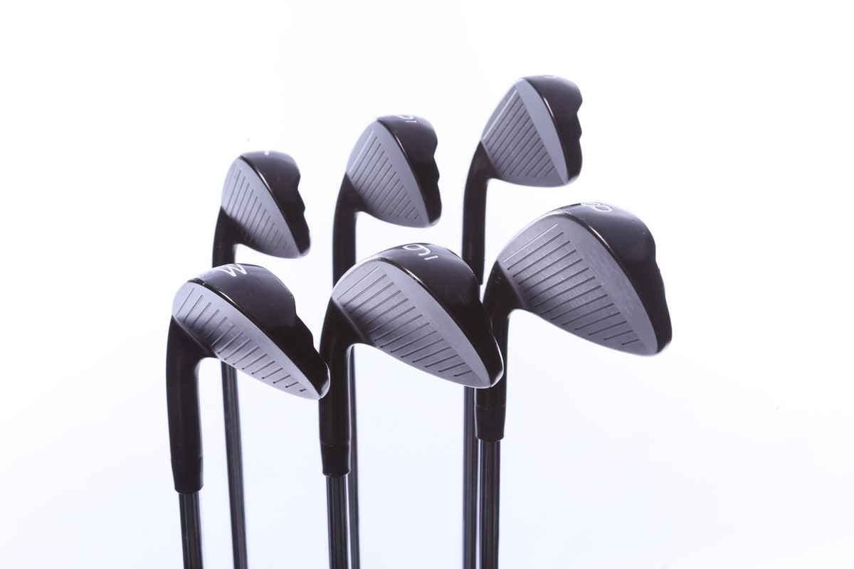 PXG 0311 P Gen4 Xtreme Dark 5-PW Iron Set RH +1.5 in Steel Shaft