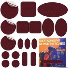 Down Jacket Repair Kit - Waterproof Self-Adhesive Patches for Clothes 18 Pcs 