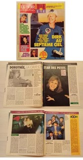 DOROTHEE Le Soir Illustré avril 1992 Coupure de presse Club Dorothée Les Musclés