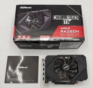 T128015SM 75MM XFX RX6600 XT Speedster MERC 308 Ventilateur