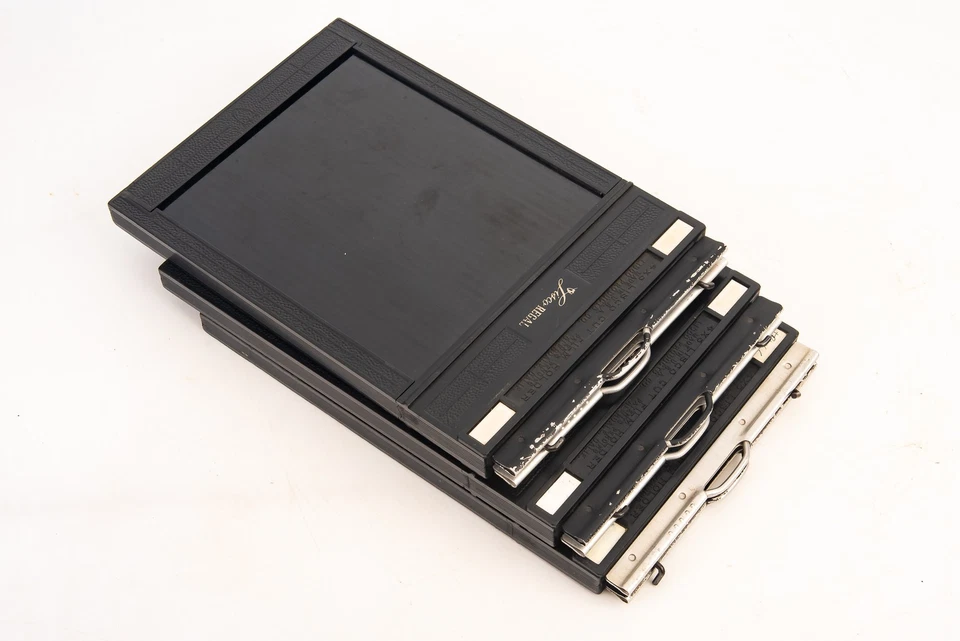 Lisco Regal Lot of 3 Plastic Film Holder for 4x5 Cut Sheet Film V21 - Image 3 of 4