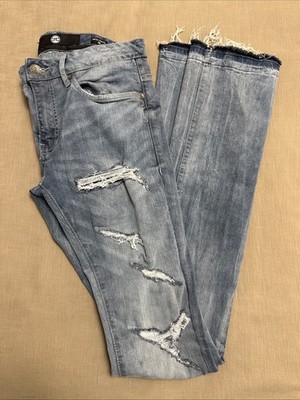 Jordan Craig Martin Stacked Distressed Jeans 28