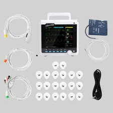 Portable Vital Signs Patient Monitor 6-parameter Optional CO2 monitor de pacient
